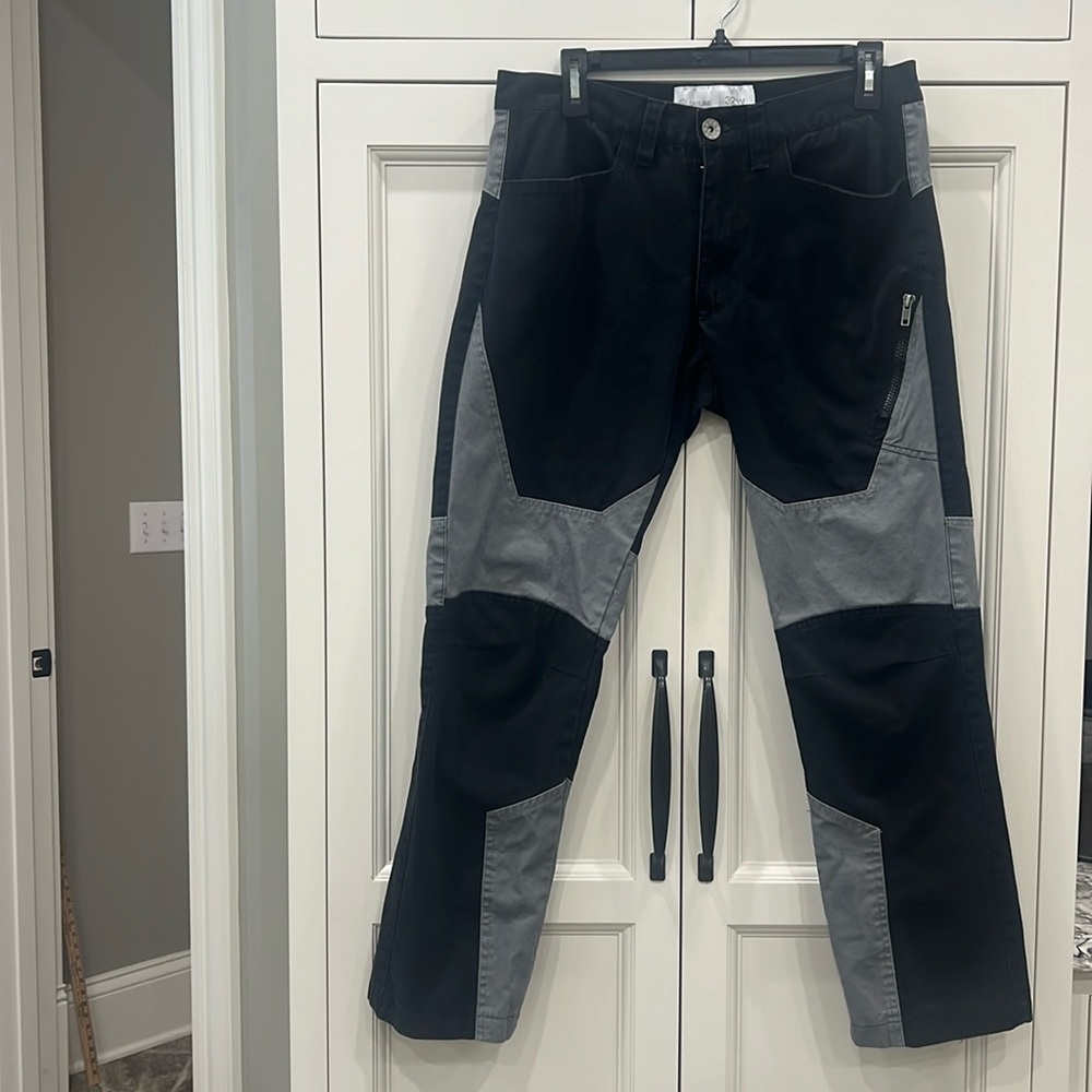 Ninth Hall Gasline moto pants size 32W. Men’s Skater Biker Streetwear